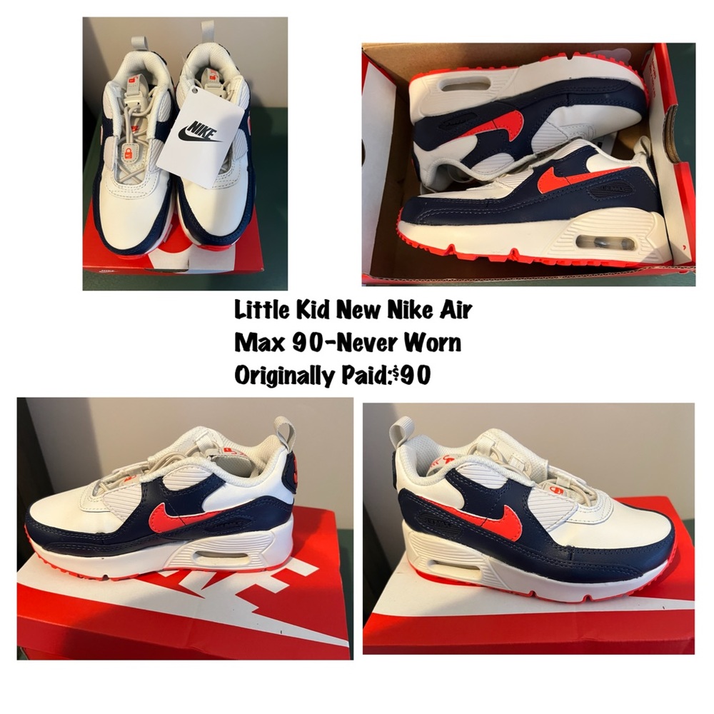 New Little Kids Nike Air Max 90
